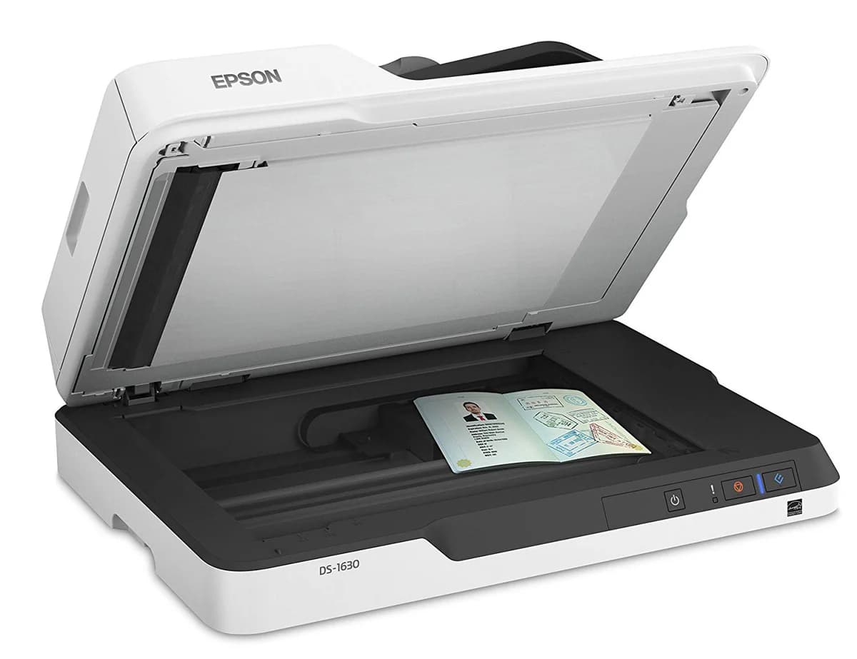 Epson Workforce WF DS 1630 Flatbed Color Document Scanner